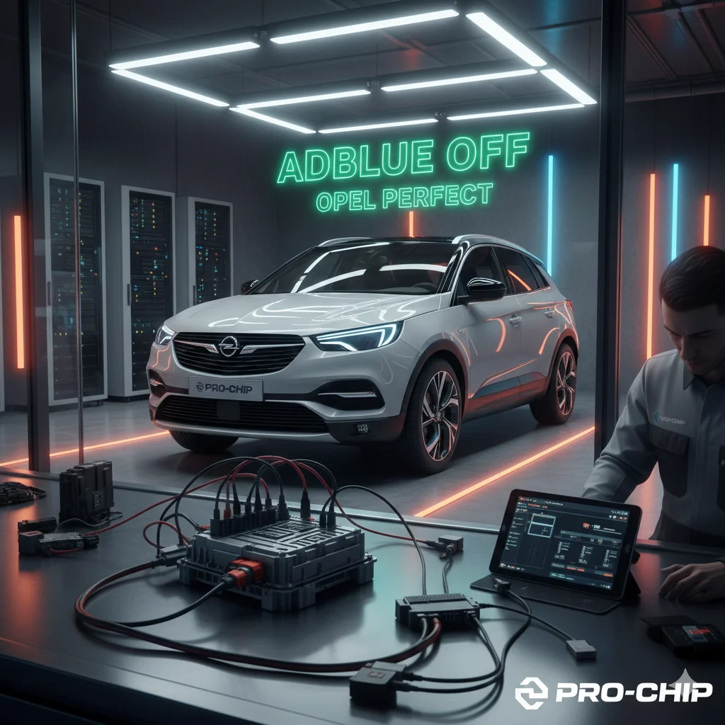 Отключение AdBlue Opel в Минске на программном уровне — PRO-CHIP
